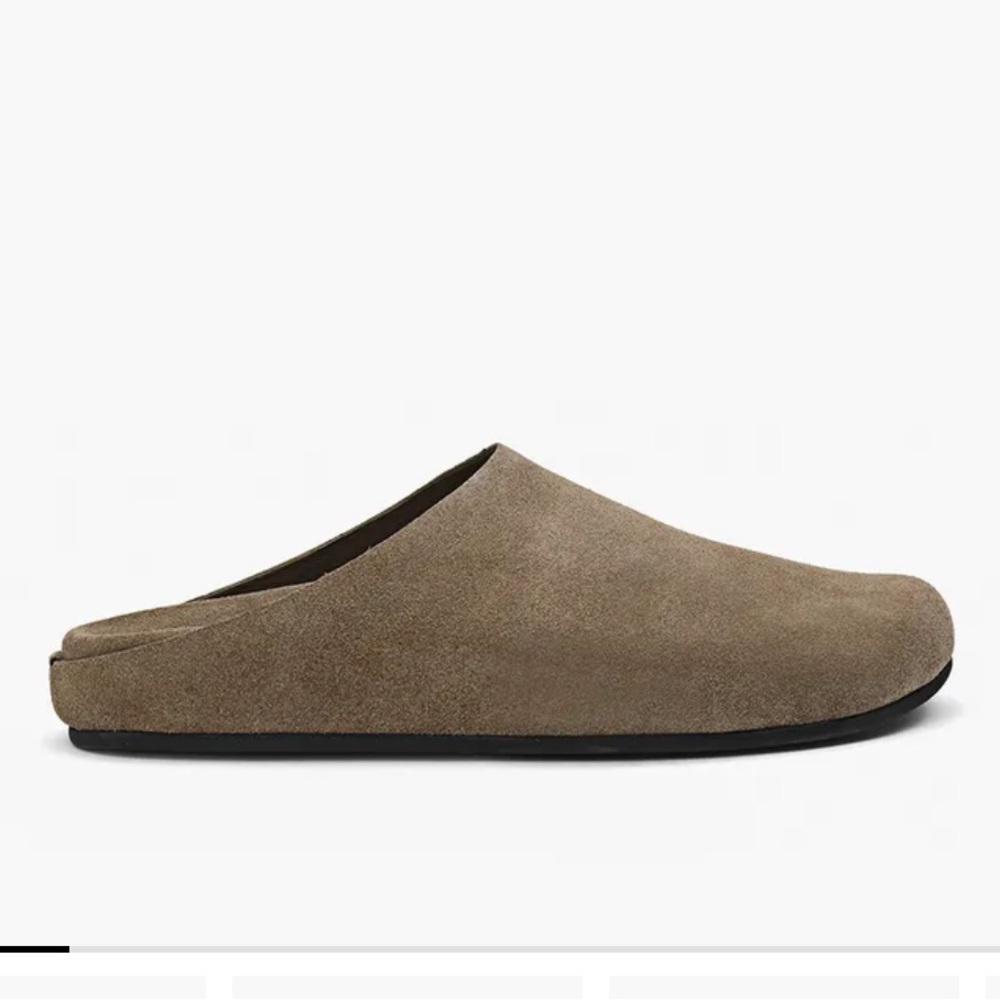 Browns Harley Suede Clogs Brown